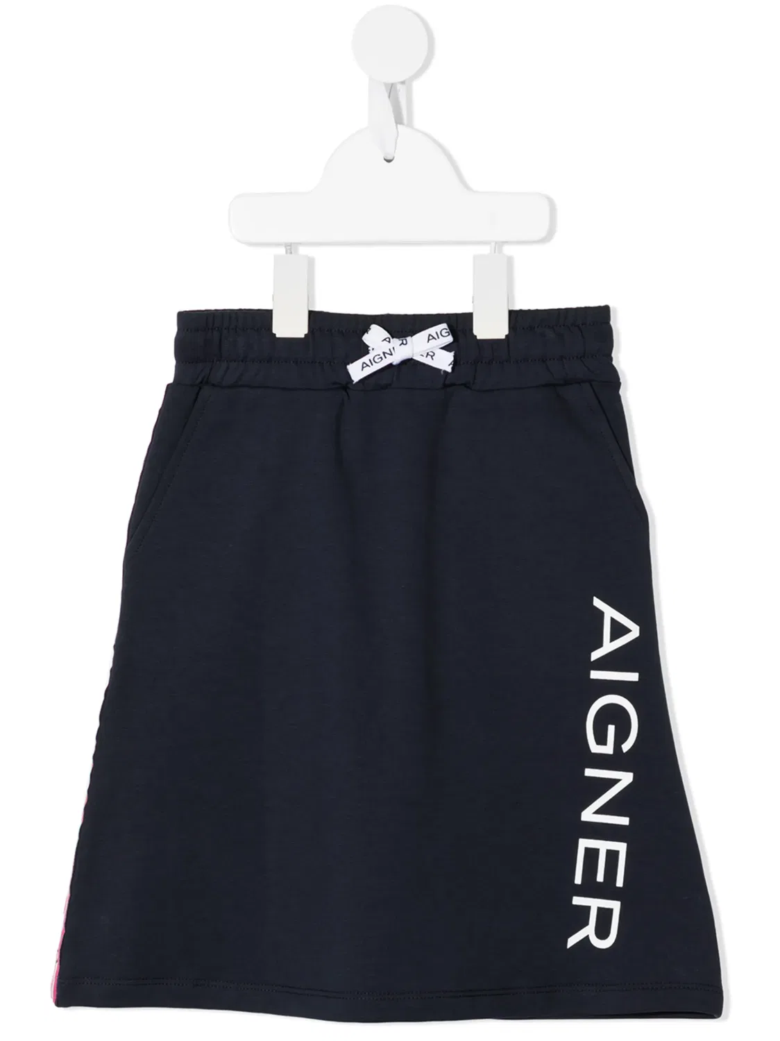 Юбка с логотипом Aigner, синий