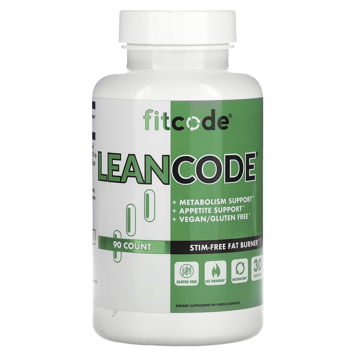 

Добавка LeanCode жиросжигающая,90 растительных капсул