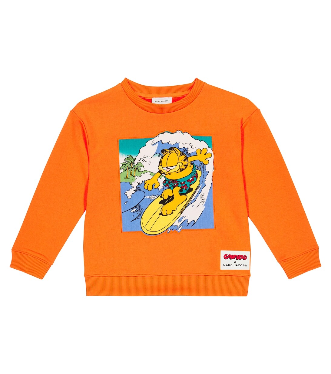 

Толстовка из джерси с принтом Garfield Marc Jacobs, оранжевый