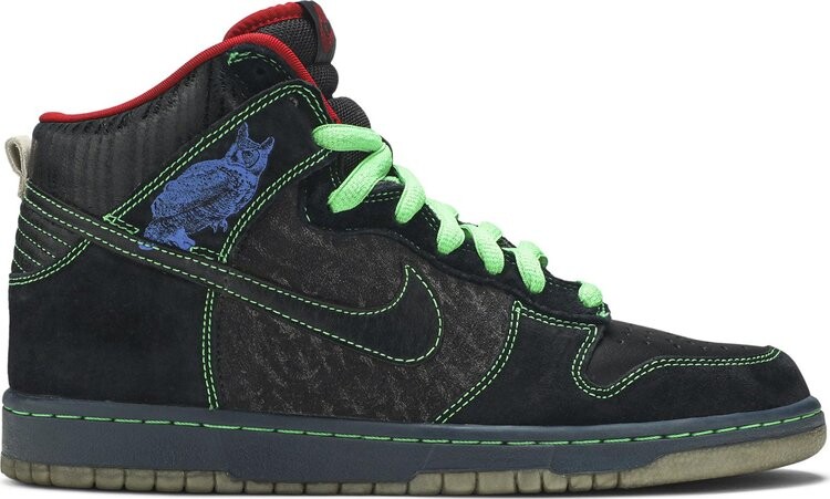 

Кроссовки Nike Dunk High Premium SB 'Twin Peaks', черный