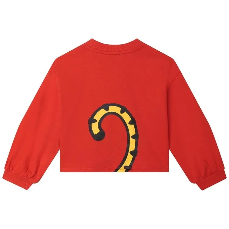 Свитшот с вышивкой тигра Kenzo, Poppy — фото 2