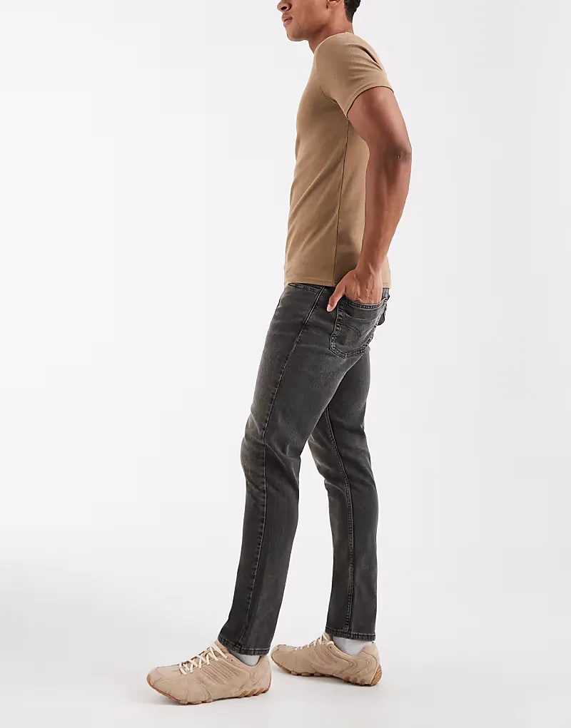 Джинсы Levi's 515 slim denim серого