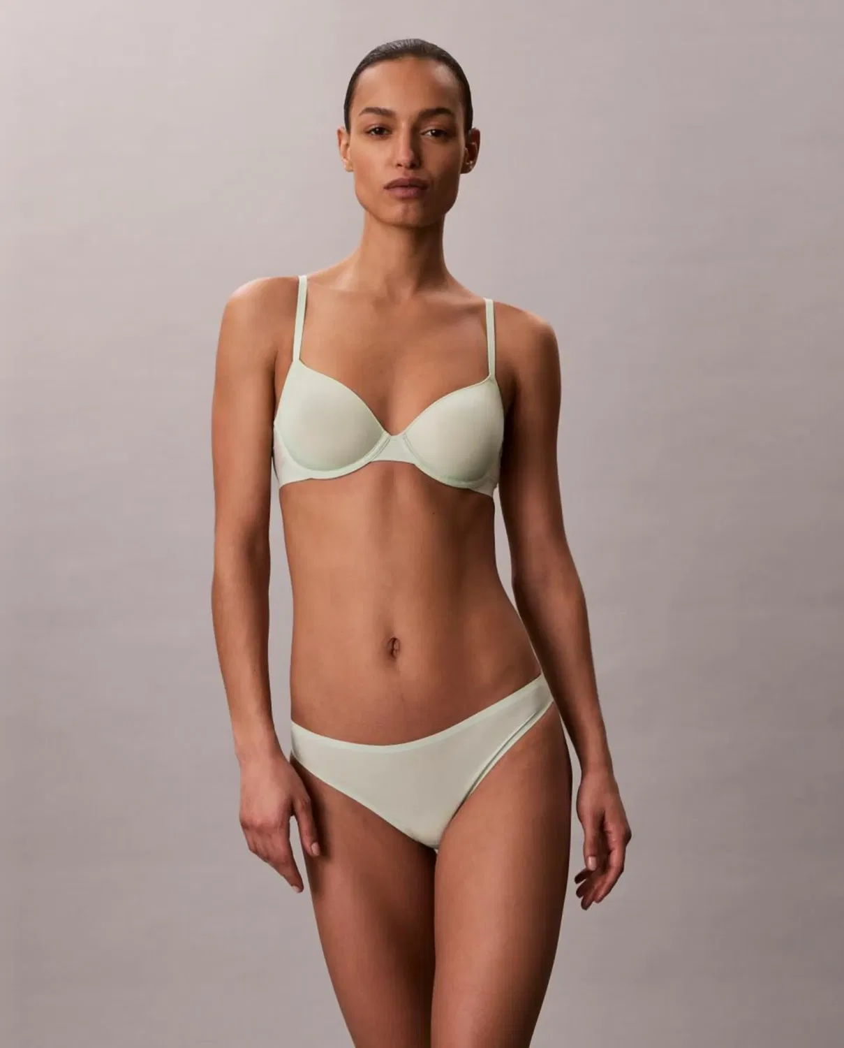 Женские трусы из микрофибры Calvin Klein, Verde — фото 3