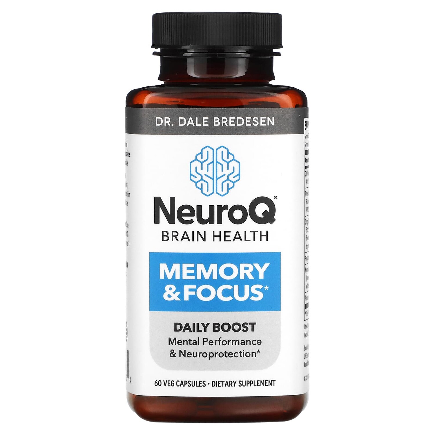 

Добавка LifeSeasons NeuroQ ain Health, 60 растительных капсул