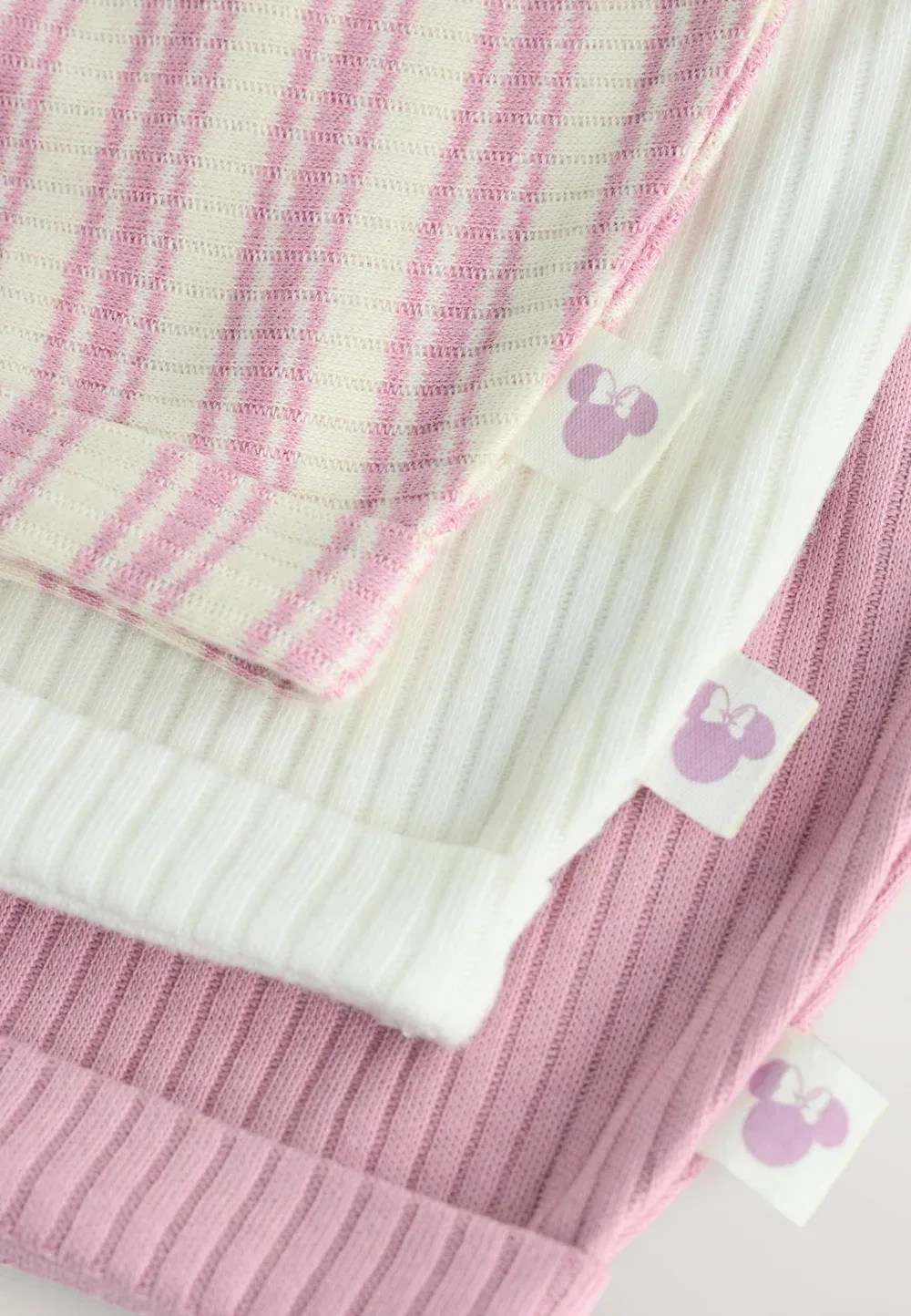 Комбинезон из трикотажа стандартного кроя, комплект из 3 штук Next, Minnie Mouse Embroidered — фото 4