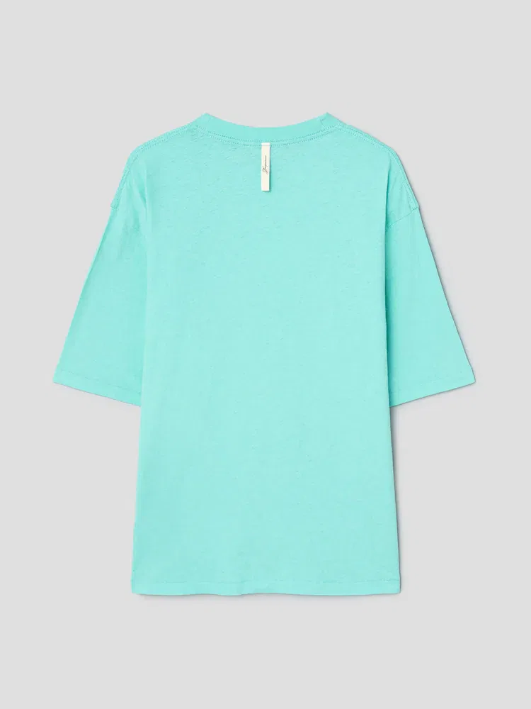 Футболка с логотипом JACQUEMUS, Mint Green — фото 2