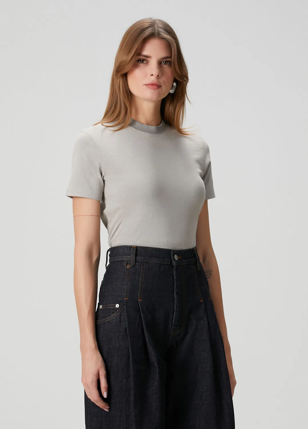 Футболка Atelier Femme Jacquemus, gri — фото 3