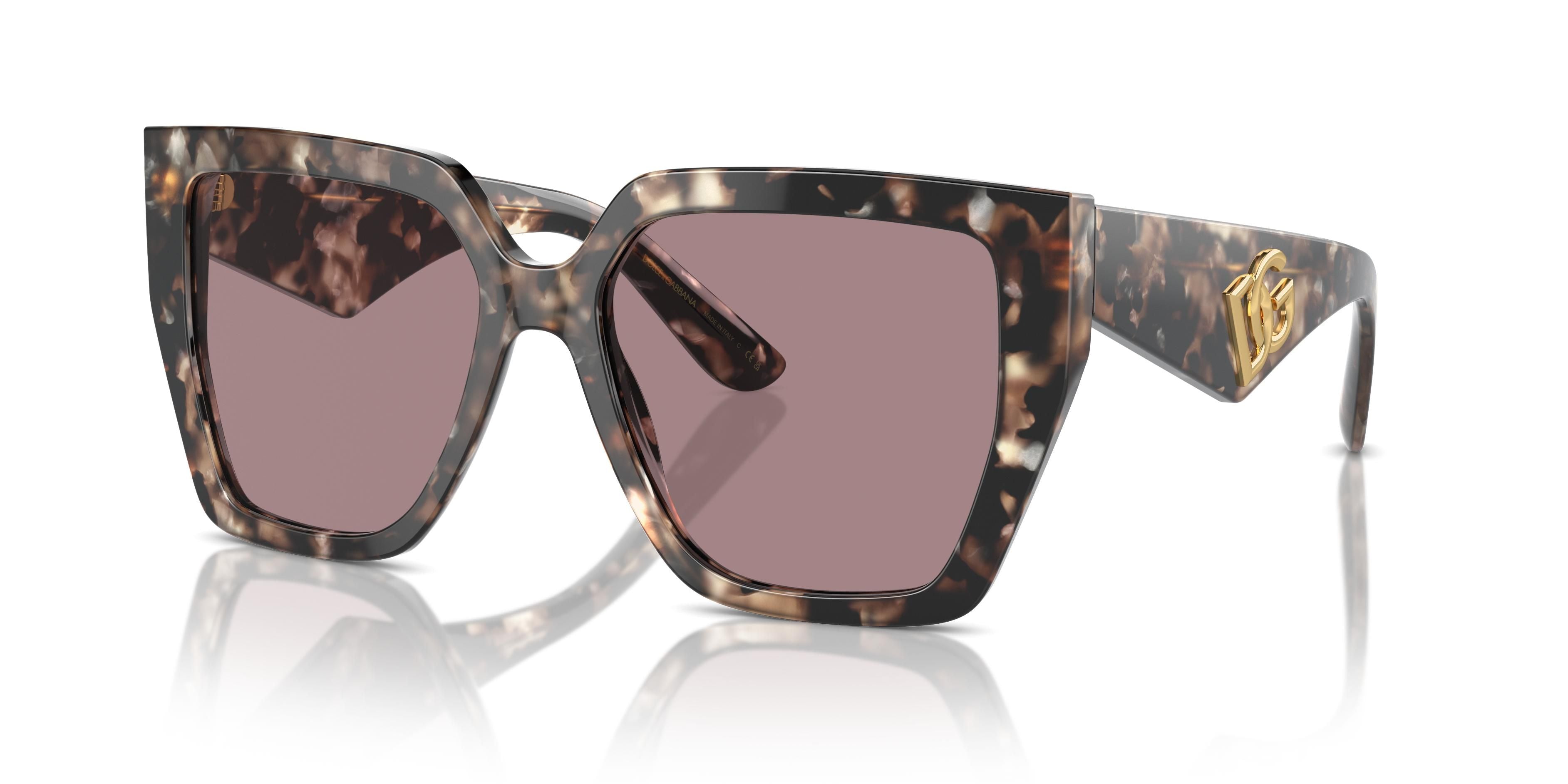 

Солнцезащитные очки Dolce & Gabbana женские 55 мм Havana Brown Pearl DG4438-34387N-55