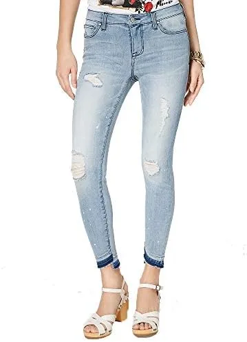 

Celebrity Pink Juniors рваные джинсы с разрезами по низу