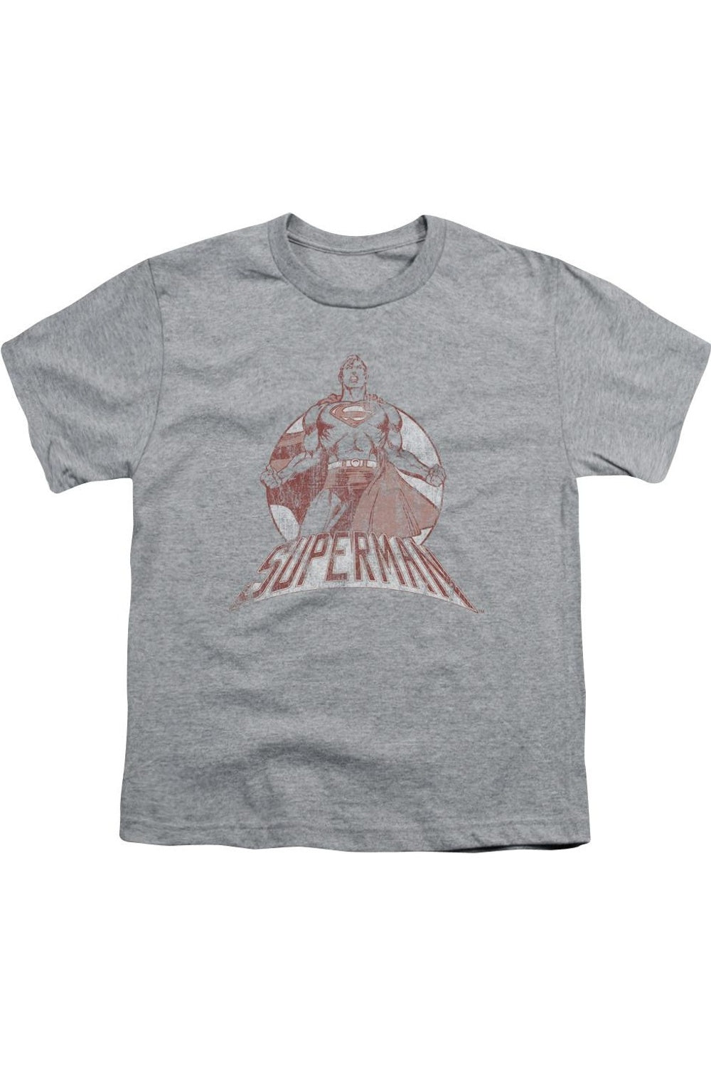 

Футболка с коротким рукавом Superman Super Bad для детей Gildan, Athletic Heather
