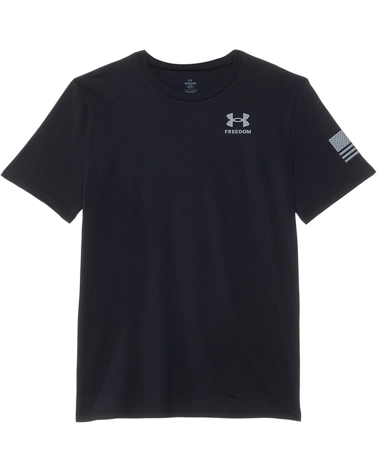 

Футболка Under Armour Kids Freedom Flag Short Sleeve T Shirt, цвет Black/Steel