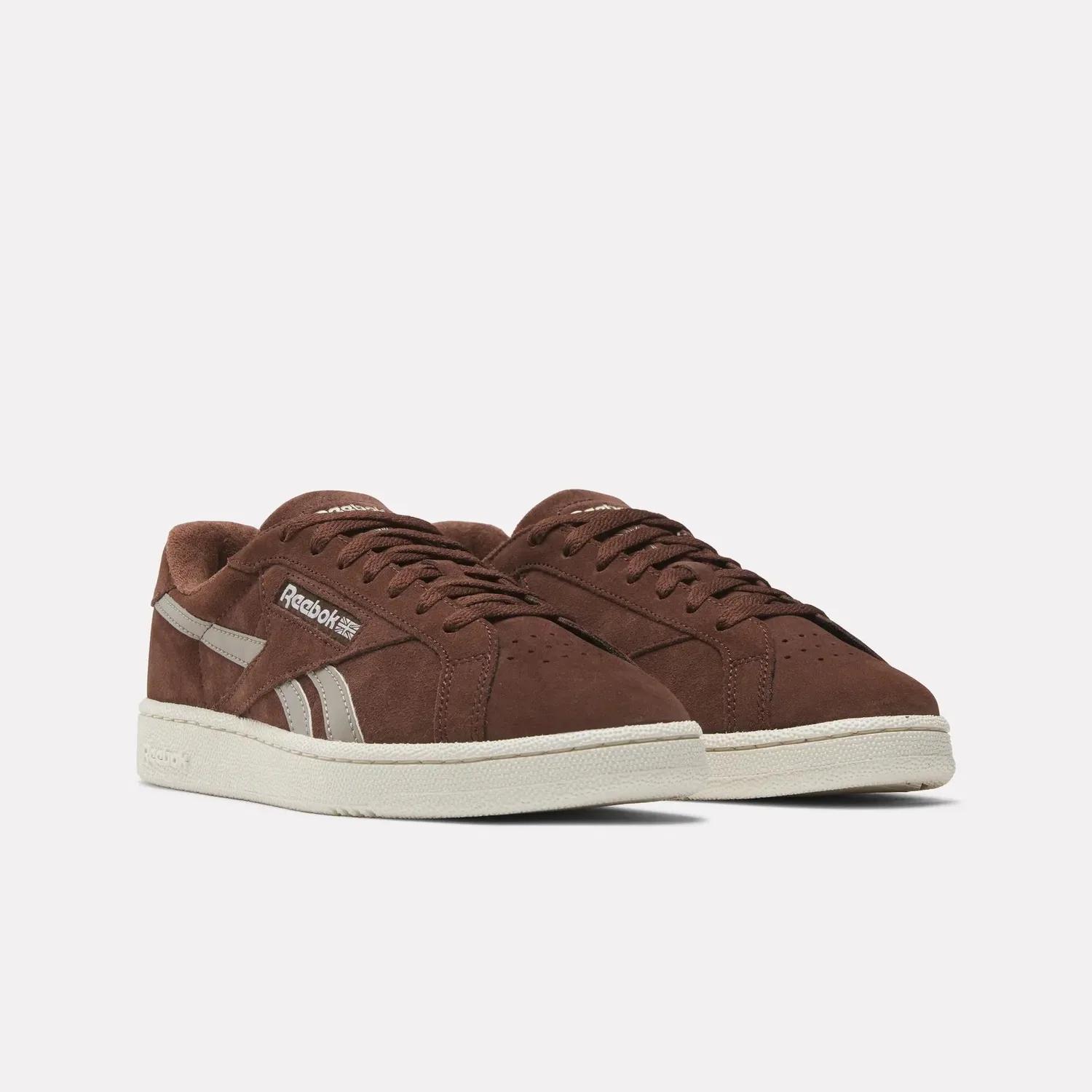 Обувь Reebok Club C Grounds UK, Campus Brown/Campus Brown/Vintage Chalk — фото 4