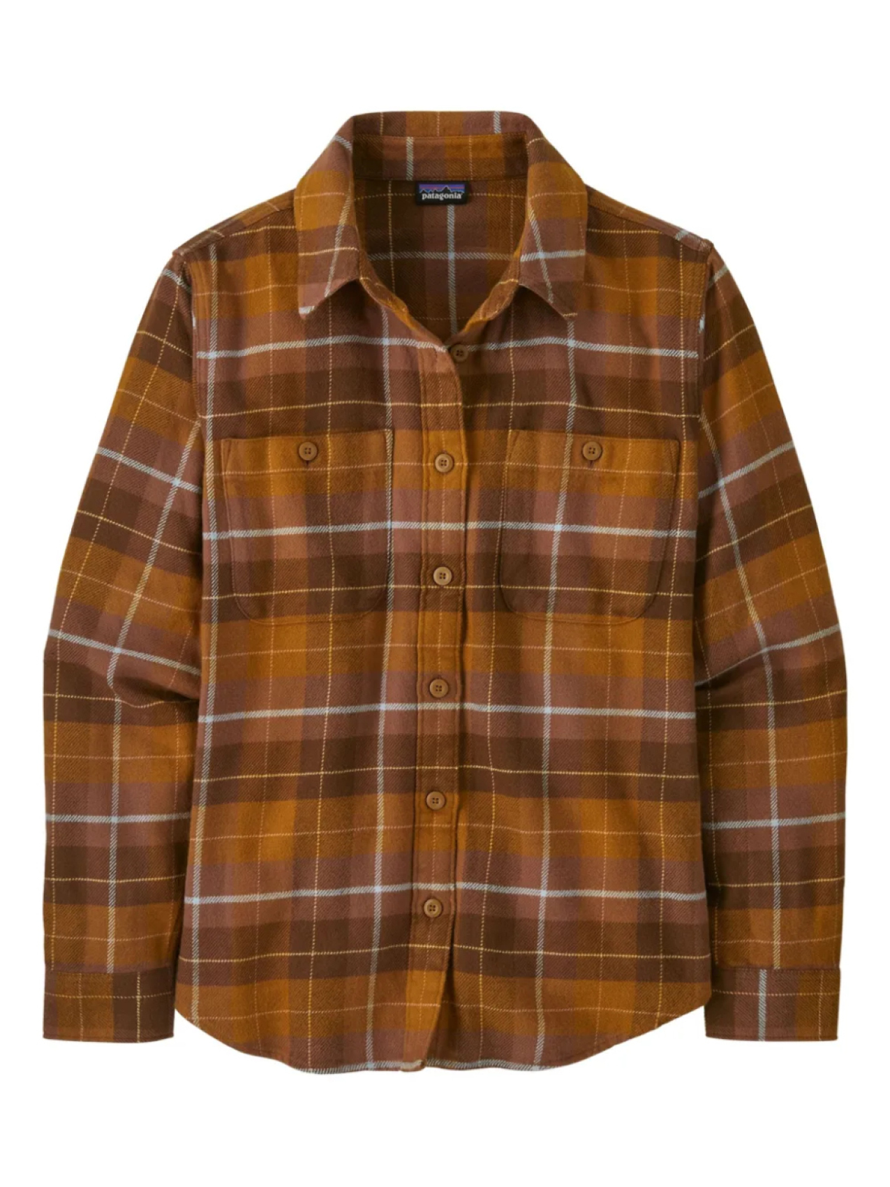 

Рубашка из хлопка Patagonia, коричневый
