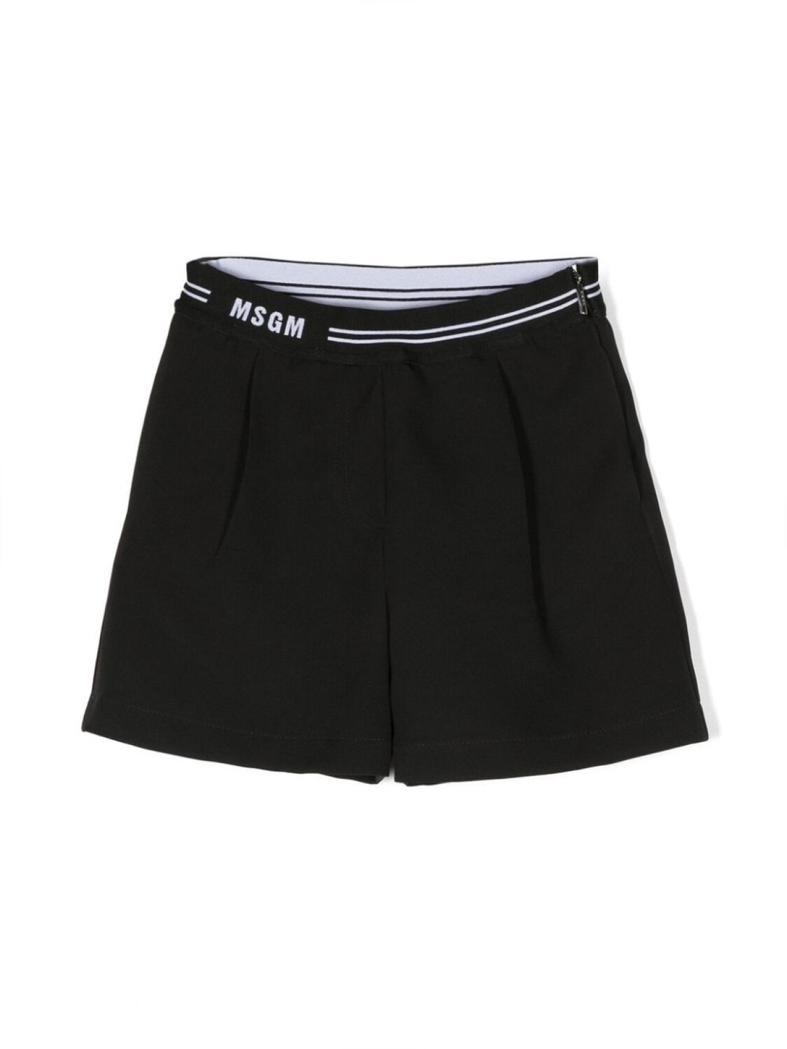 

MSGM Kids шорты с логотипом, черный