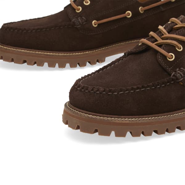 Мокасины Ranger camp Bass Weejuns, Chocolate Suede — фото 3