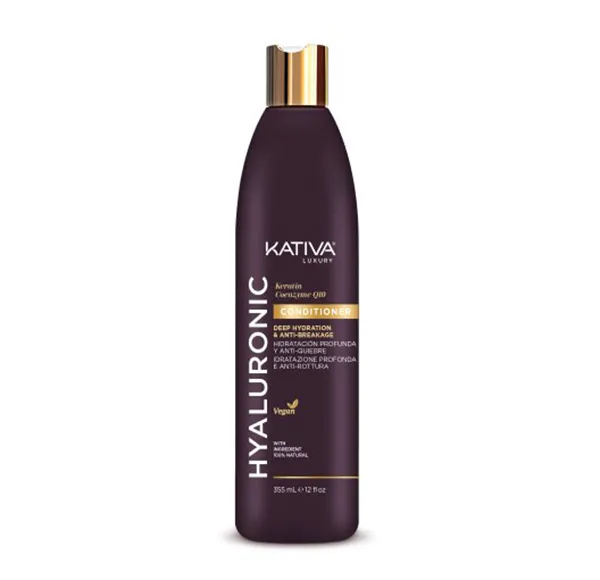 

Кондиционер против ломкости и глубокого увлажнения Hyaluronic Deep Hydration & Anti- Breakage Kativa, 355 ml