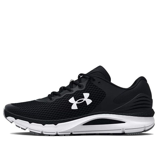 Кроссовки charged intake 5 'black white' Under Armour, черный