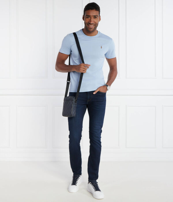 Футболки Slim fit Polo Ralph Lauren, синий — фото 2