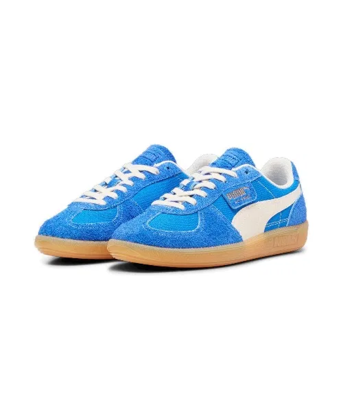 Мужские кроссовки PUMA Palermo Vintage с замшевыми вставками синие