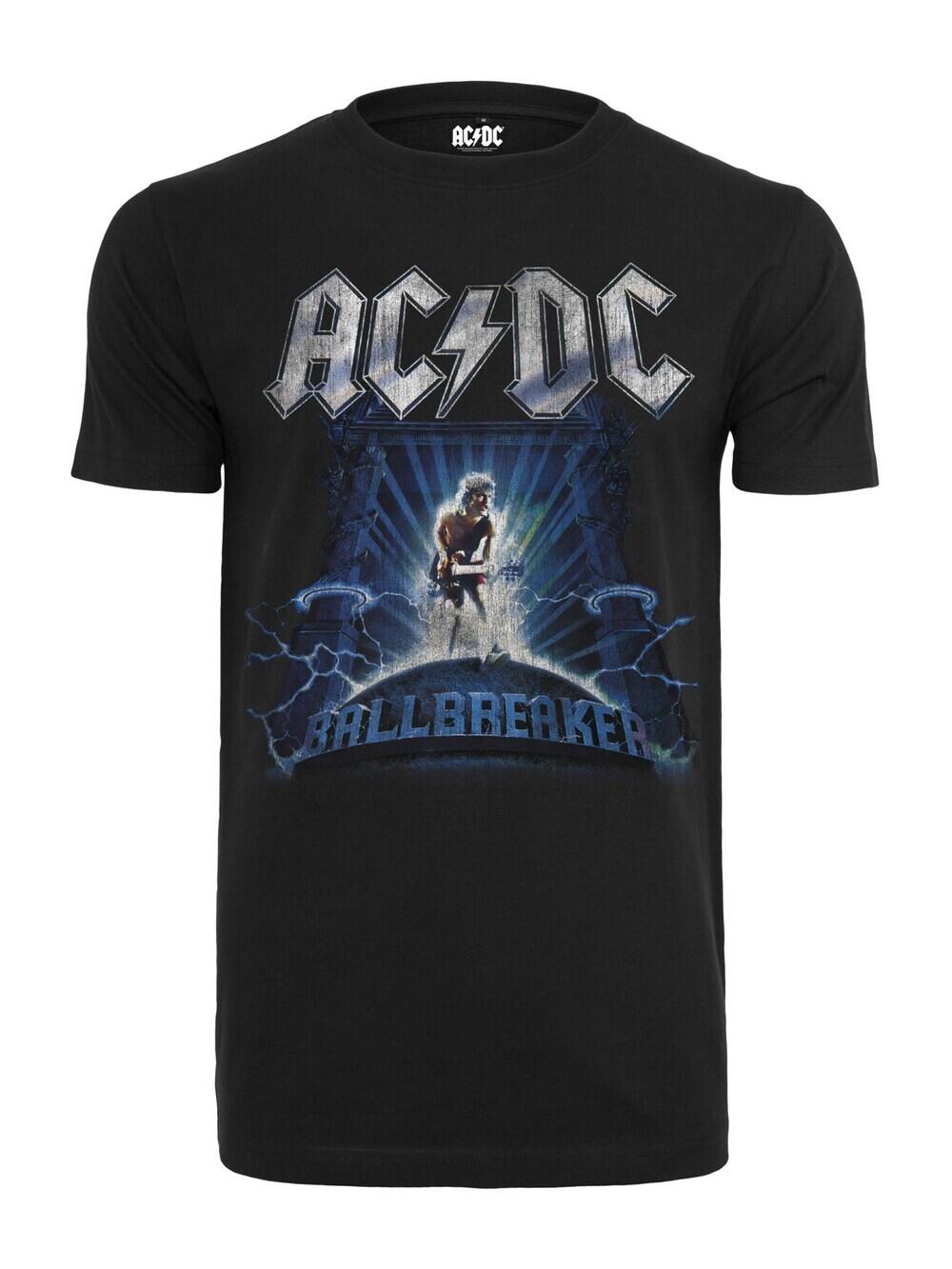 

Футболка стандартного кроя Mister Tee ACDC, черный