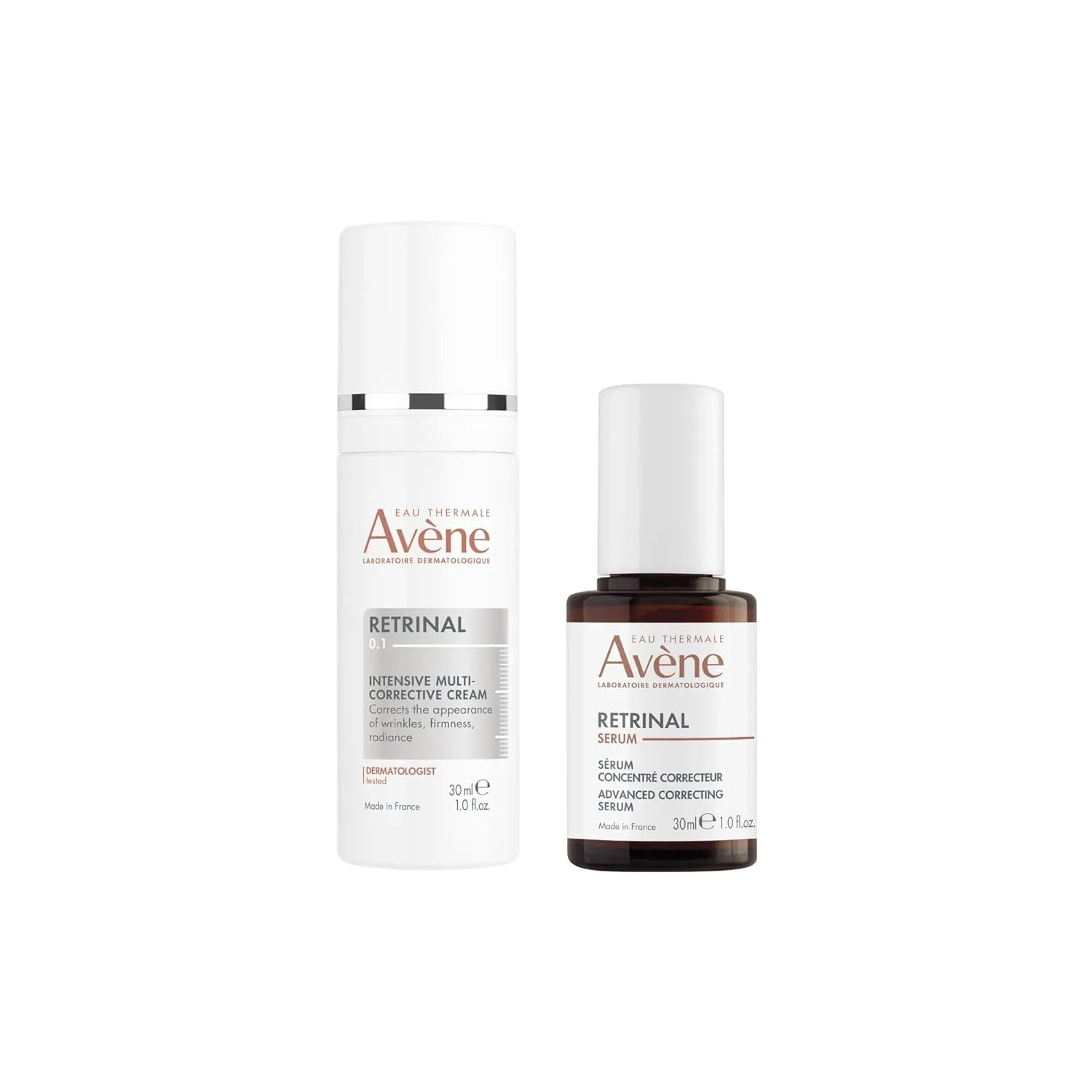Сыворотка Avene — Avène Retrinal Intensive Multi-Corrective с ретинальдегидом, ниацинамидом и гиалуроновой, 30 мл