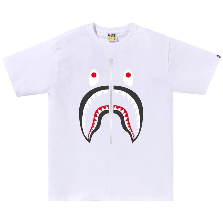 

Футболка BAPE Shark Tee, White