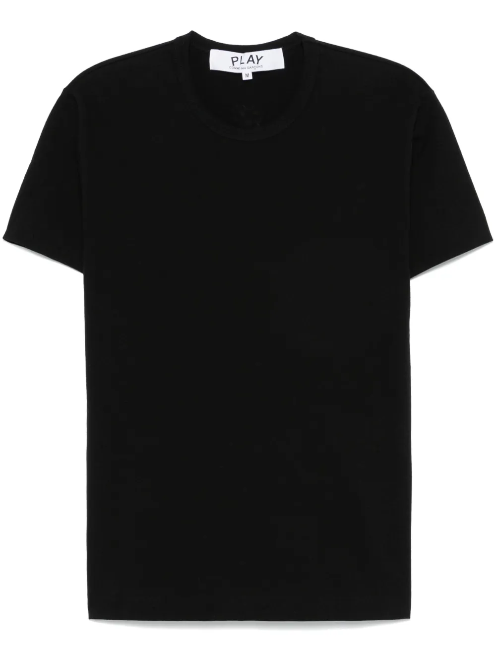 

Футболка с нашивкой Comme Des Garçons Play, черный