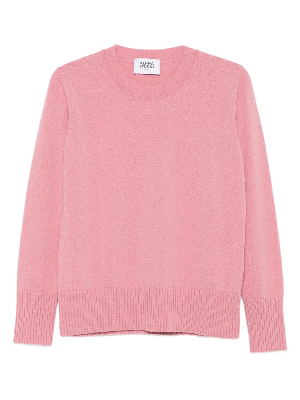

Свитер с круглым вырезом ALPHA STUDIO, розовый