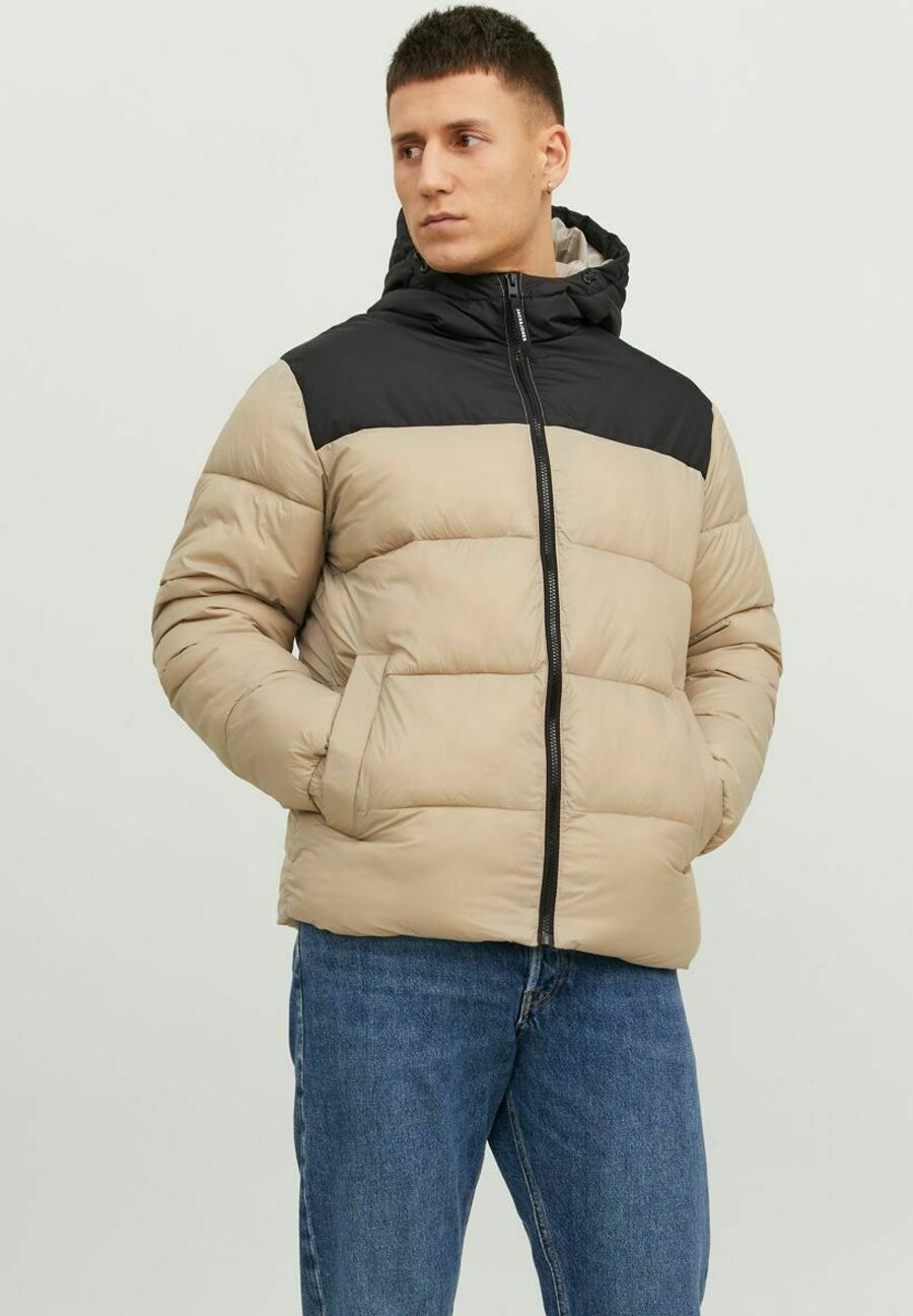 

Куртка зимняя Jack & Jones JJETOBY PUFFER SN, цвет crockery