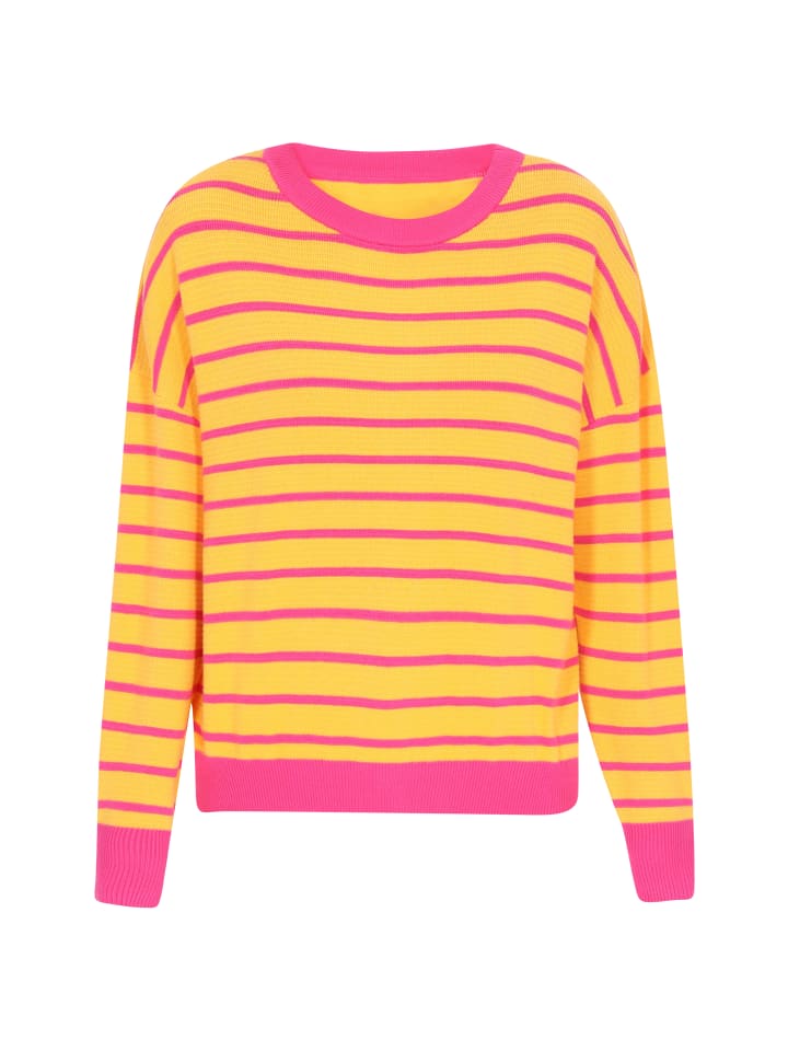 

Пуловер myMo Sweater, цвет Orange Multicolor