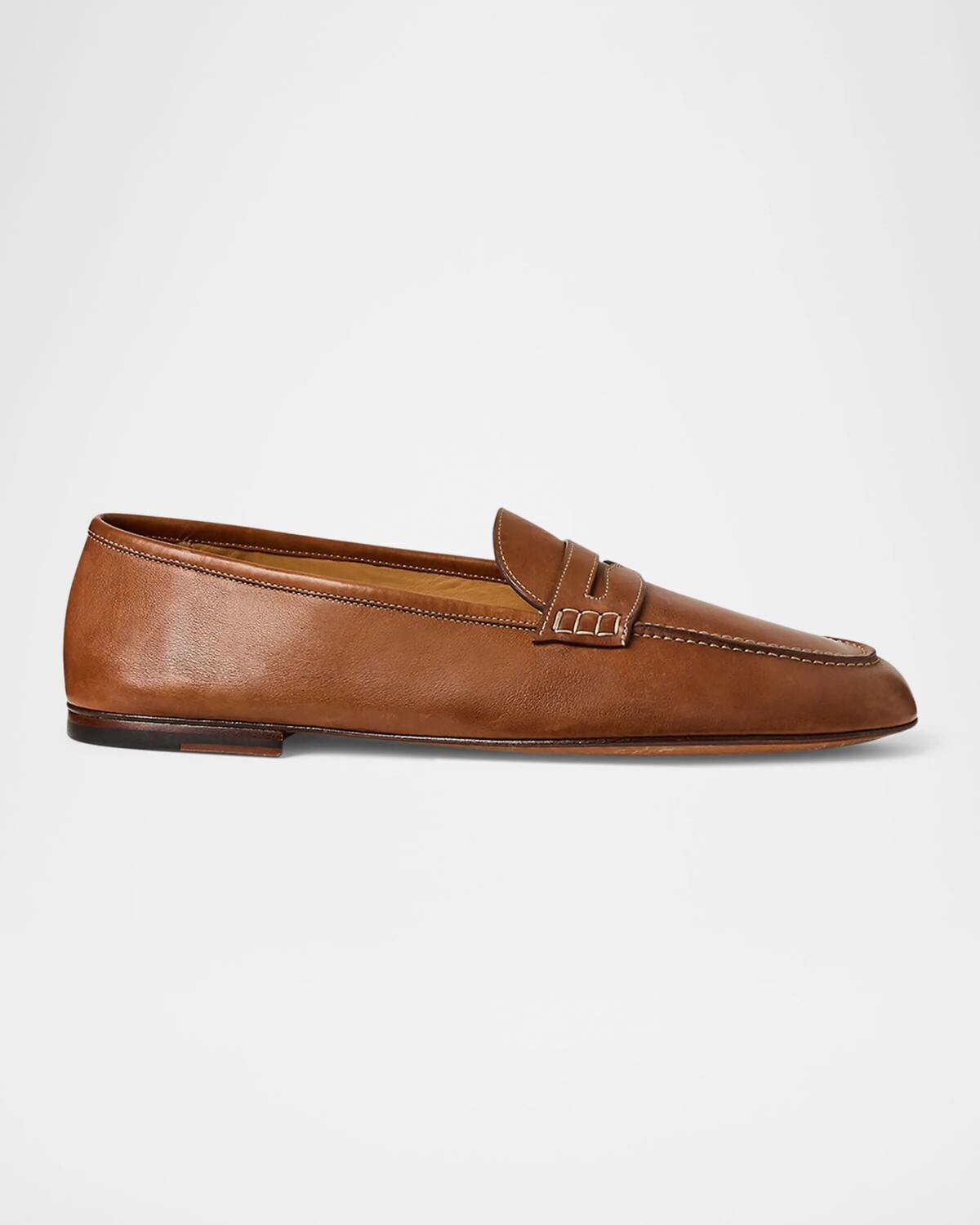 

Мужские кожаные пенни-лоферы Collins Ralph Lauren Purple Label, коричневый
