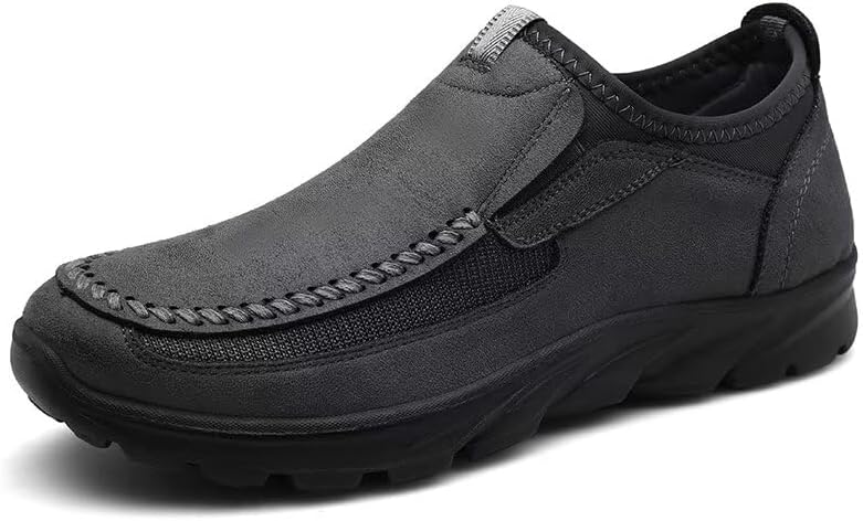 

Мужские повседневные лоферы Cheval, удобные мокасины для ходьбы и вождения, мягкие ежедневные кроссовки, мокасины для мужчин, серый