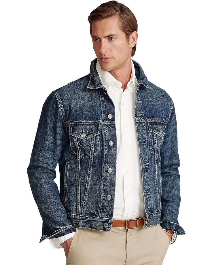 

Куртка Polo Ralph Lauren Denim Icon Trucker, цвет Trenton