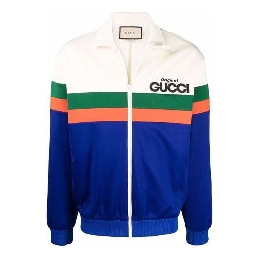 

Куртка 'original ' print jersey jacket 'multicolor' Gucci, белый
