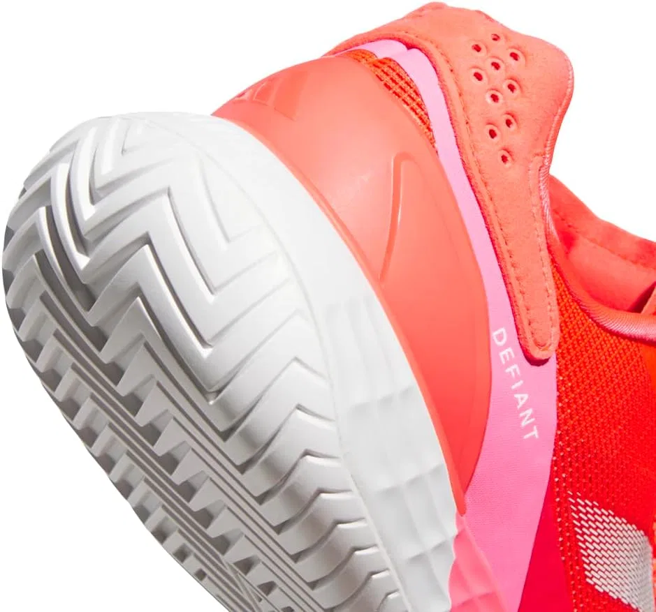 Кроссовки теннисные Adidas Defiant Speed 2, Lucid Red/Zero Metallic/Lucid Pink