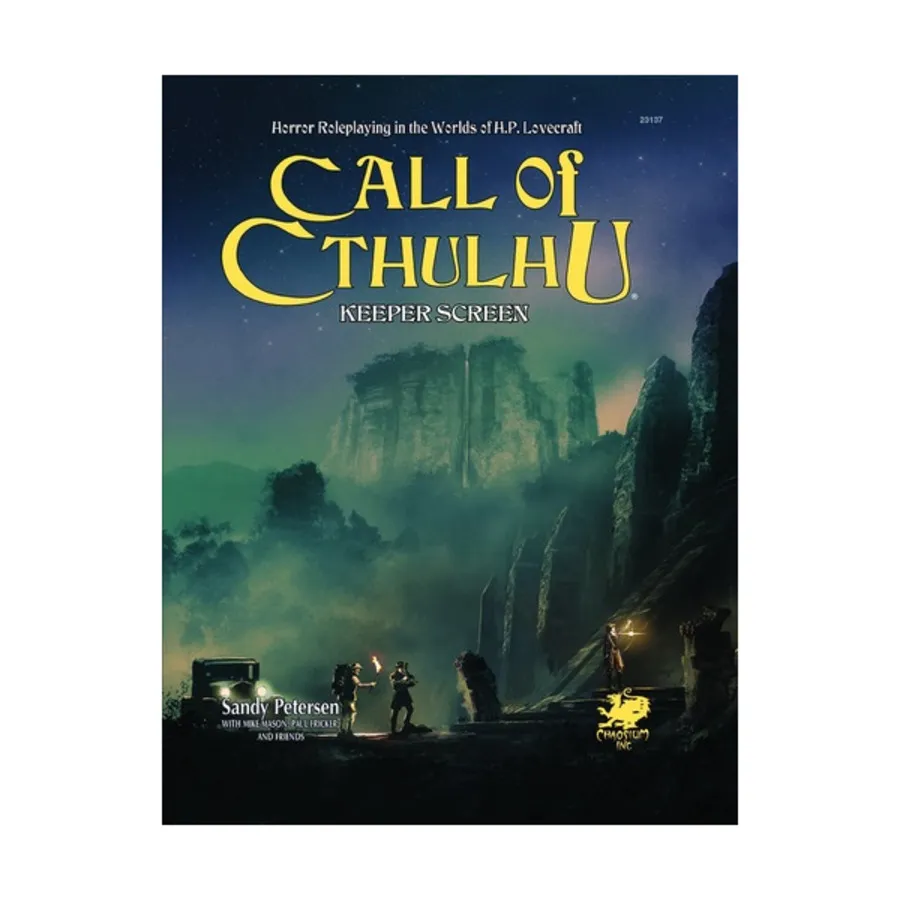 

Пакет экранов Keeper (7-е издание), Call of Cthulhu (7th Edition)