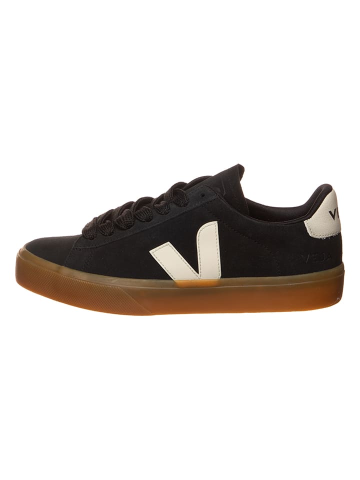 

Кроссовки на шнуровке Veja Leder-Sneakers Campo Bold, цвет Schwarz/Creme