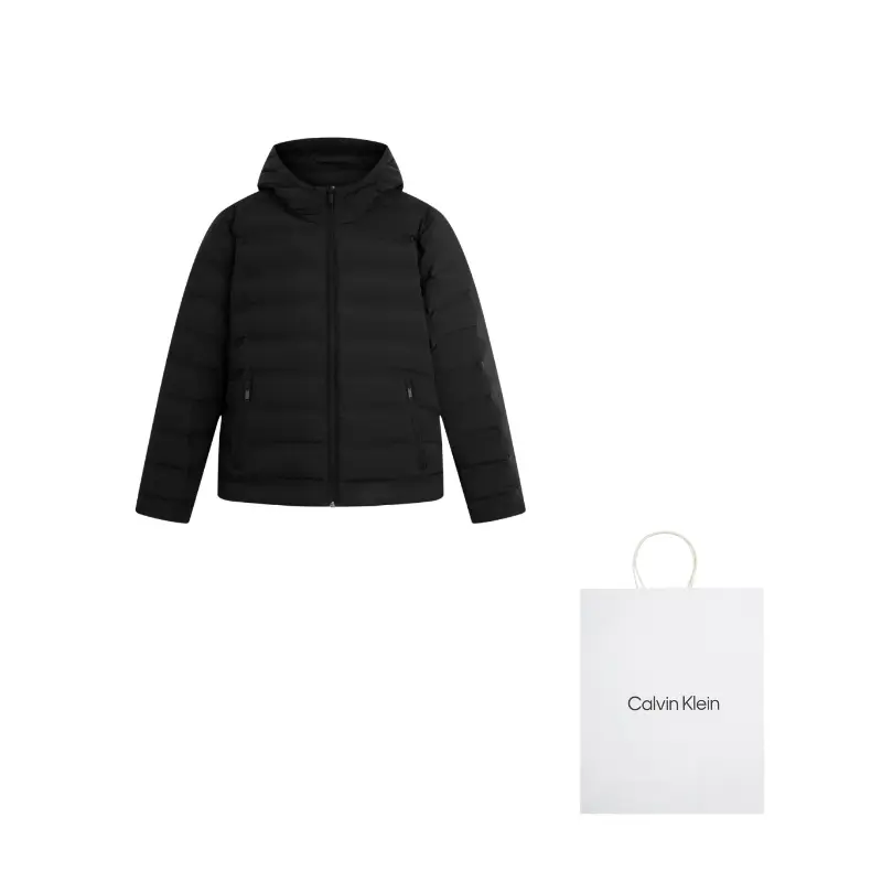 

Calvin Klein Мужская пуховая куртка, UB1-Space Black