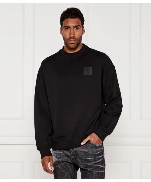

Толстовка Regular fit Just Cavalli, черный