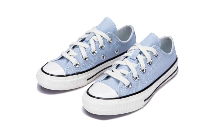 Детские парусиновые туфли Converse PS, Blue — фото 3
