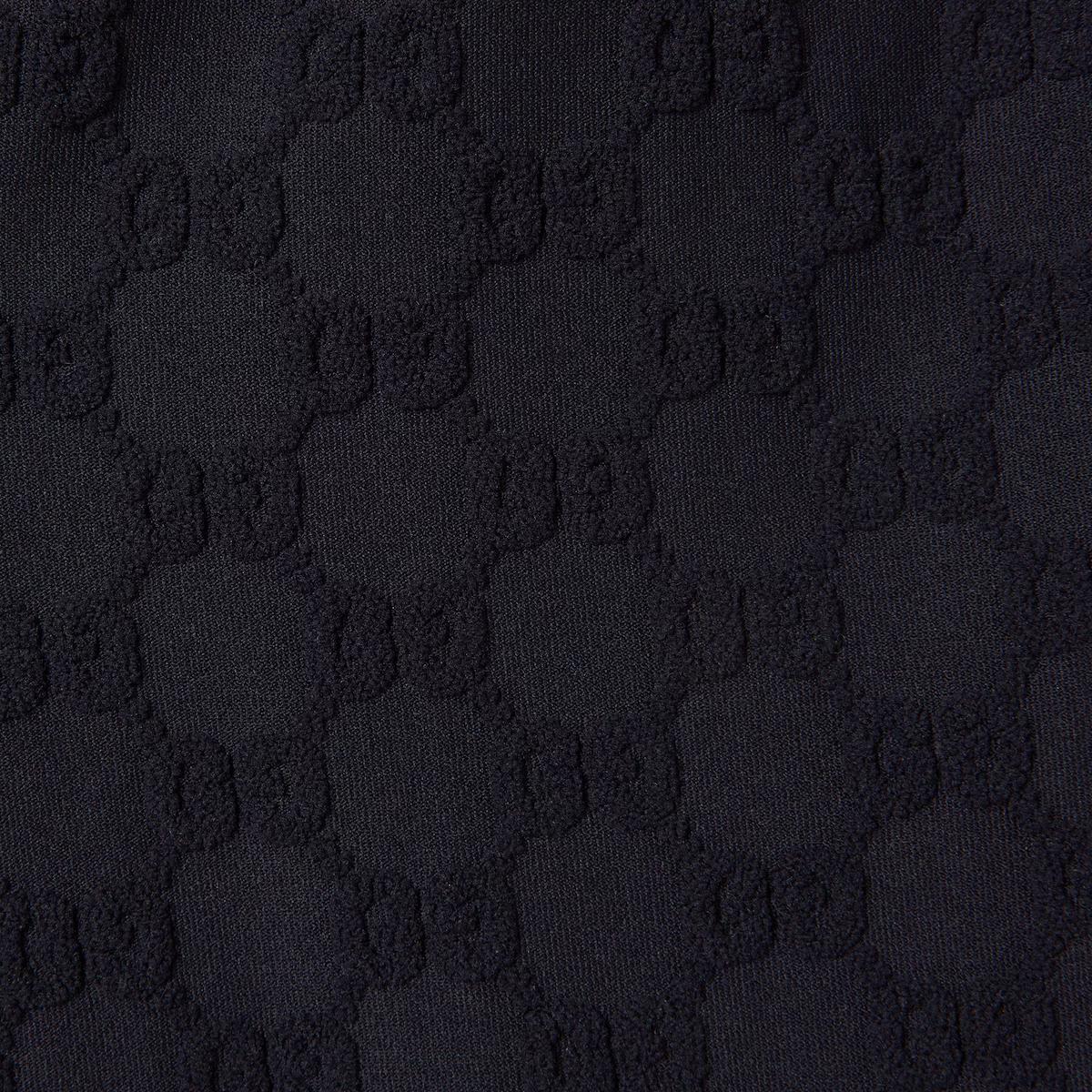 Детские вязаные спортивные штаны GUCCI, темно-синий — фото 4