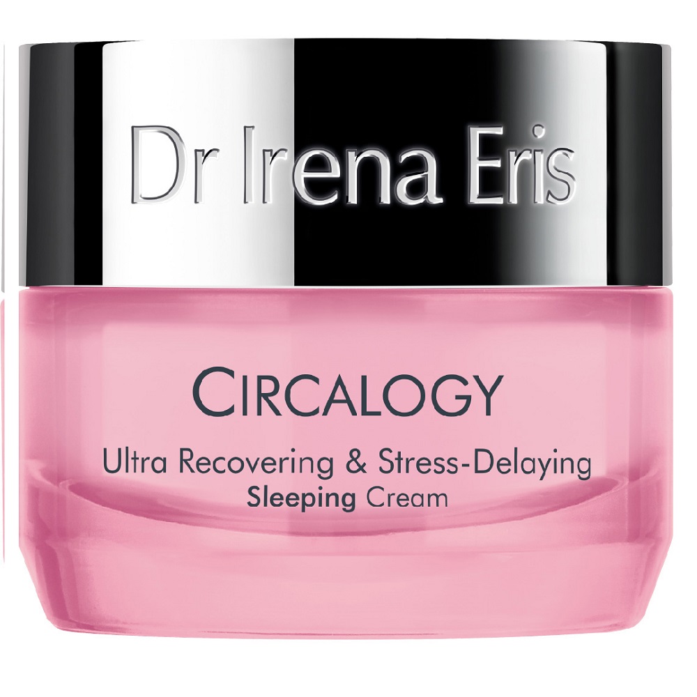 

Восстанавливающий и успокаивающий ночной крем для лица circalogy recovering & stress-delaying sleeping cream Dr Irena Eris, 50 мл