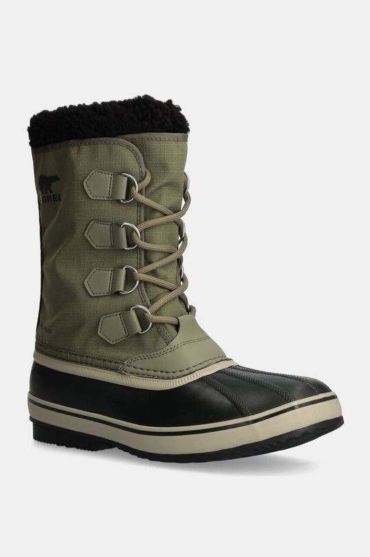 

Зимние ботинки 1964 PAC NYLON WP 24 Sorel, зеленый