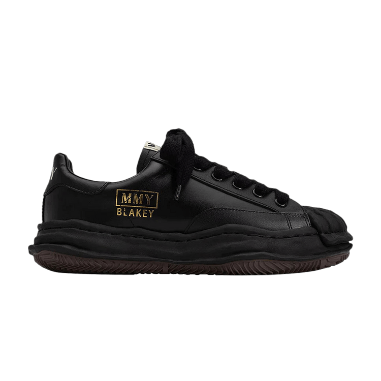 

Кроссовки Maison Mihara Yasuhiro Blakey OG Sole Leather Low 'Black', черный