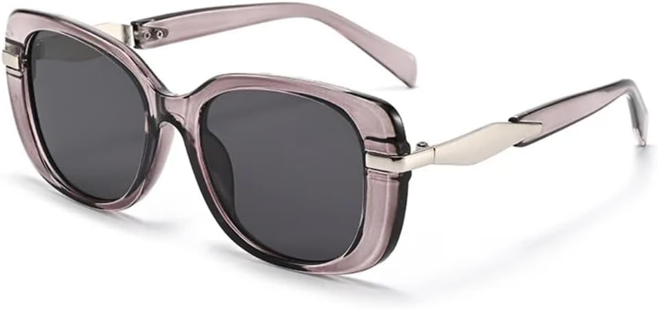 

Солнцезащитные очки с защитой UV400 | Большие овальные линзы с градиентом | Для женщин и мужчин | Для занятий спортом на открытом воздухе и путешествий DSVIGF, Purple Grey