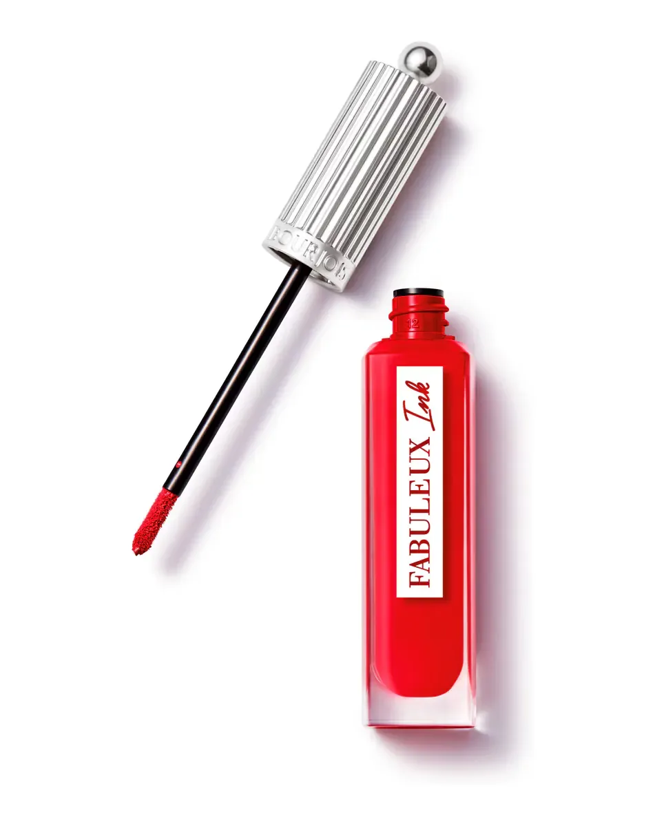 Жидкая губная помада Fabuleux Ink с сатиновым финишем Bourjois, 04 Cherry Cute — фото 2