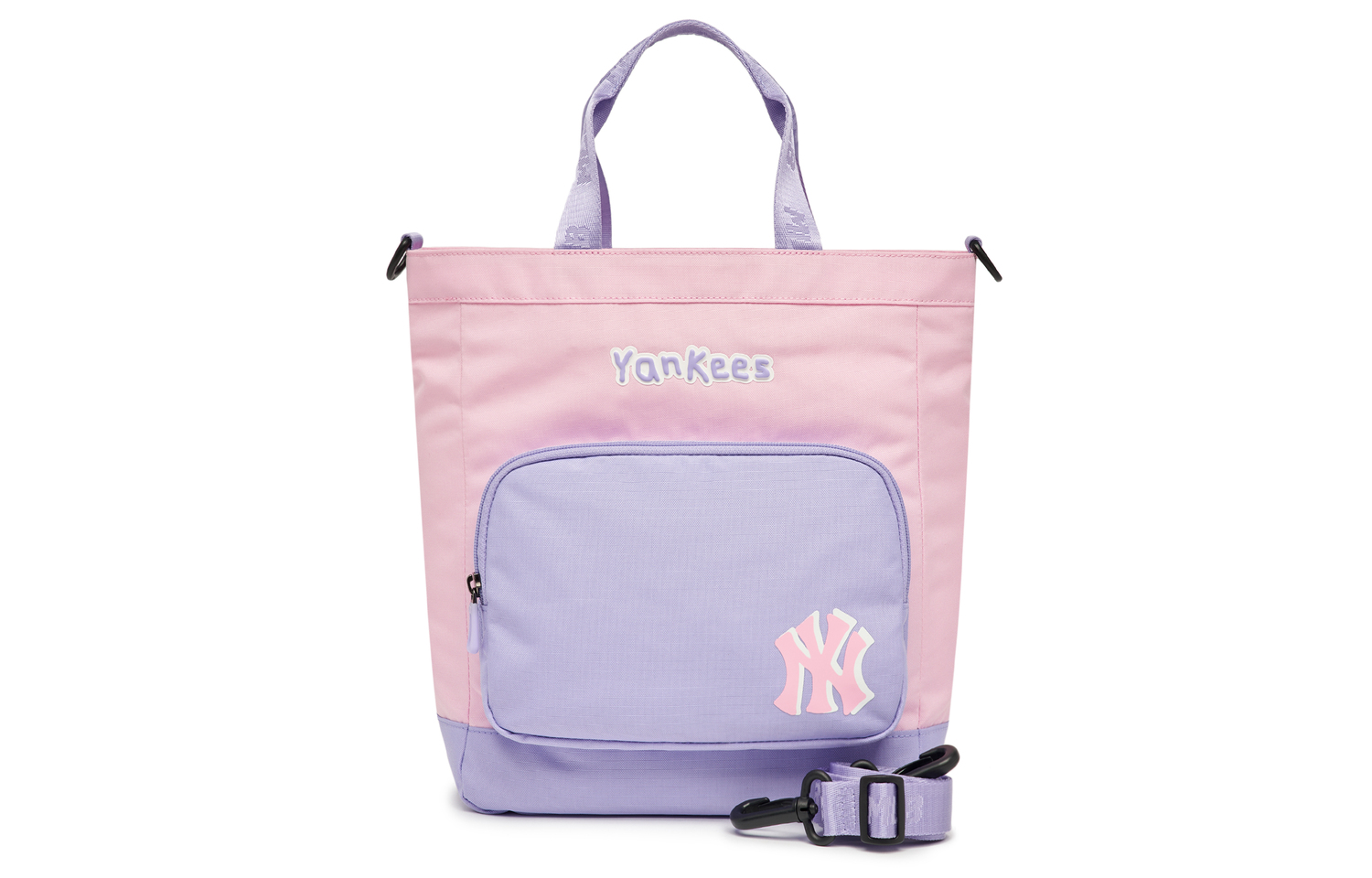 

MLB Полиэстеровая сумка-шоппер Переносная сумка через плечо Женская розовая сумка на плечо