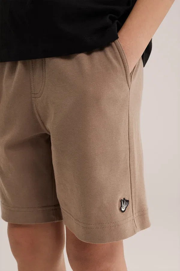 Брюки хлопок Tracksuit bottoms We Fashion, brown, коричневый — фото 2