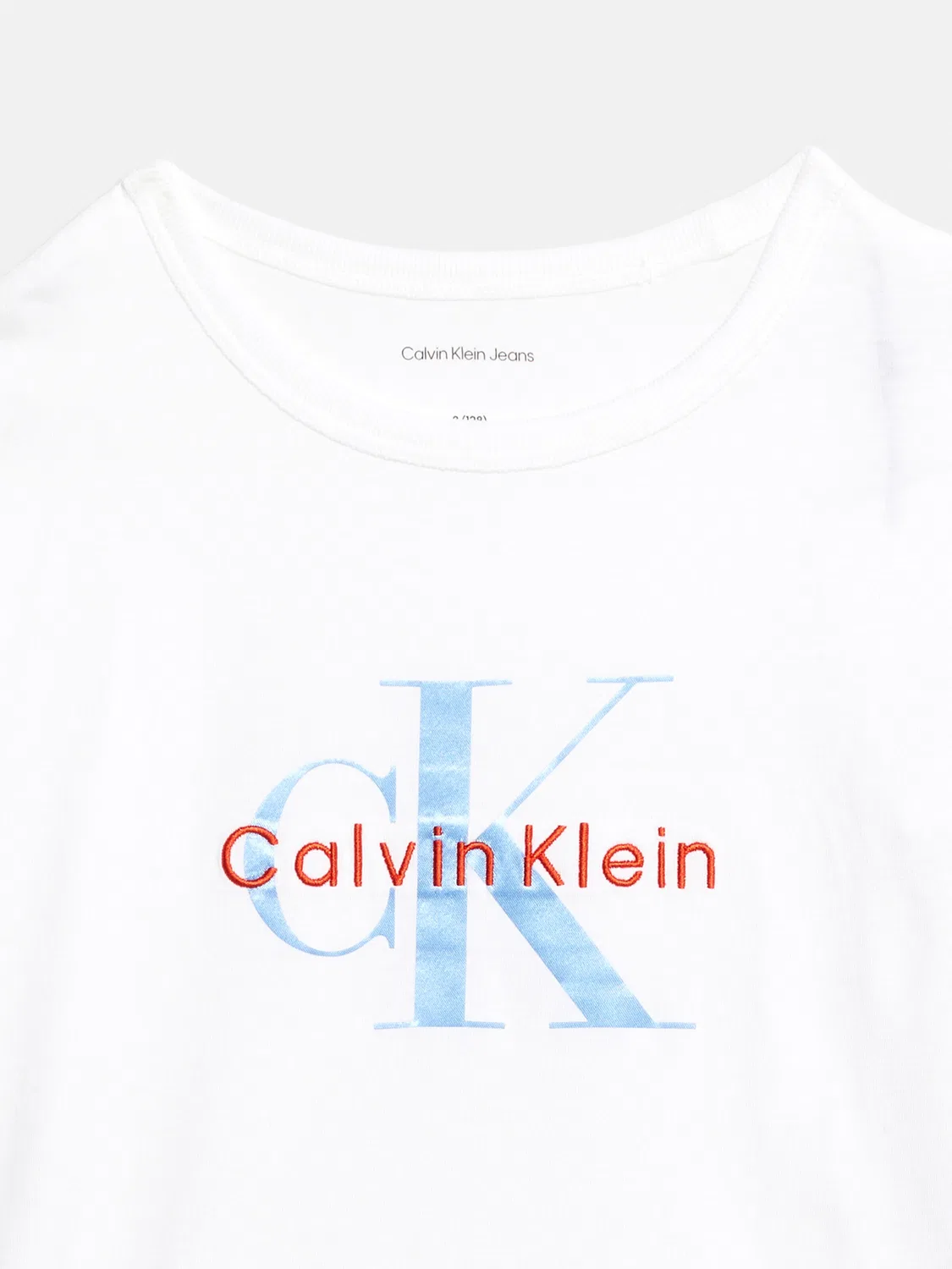 Рубашка Calvin Klein Jeans белого цвета — фото 3