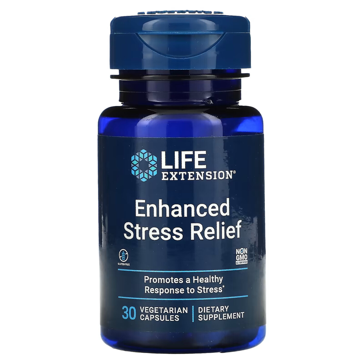 

Life Extension, эффективное снятие стресса, 30 вегетарианских капсул